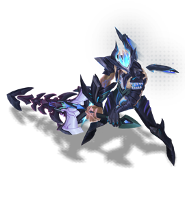 Primordian Aatrox Sapphire chroma