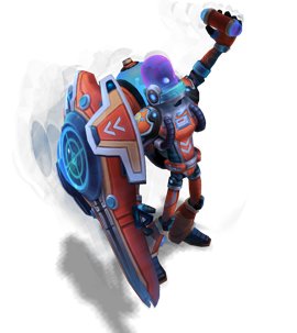 Astronaut Singed Ruby chroma
