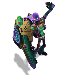 Astronaut Singed Emerald chroma