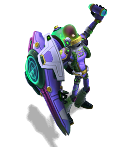 Astronaut Singed Amethyst chroma
