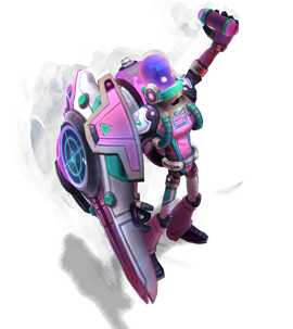 Astronaut Singed Rose Quartz chroma