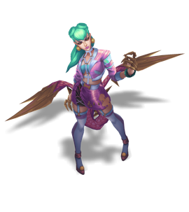 K/DA ALL OUT Evelynn Rose Quartz chroma