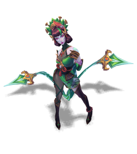 Spirit Blossom Evelynn Emerald chroma
