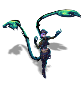 Soul Fighter Evelynn Turquoise chroma