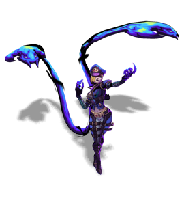 Soul Fighter Evelynn Sapphire chroma