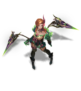 High Noon Evelynn Emerald chroma