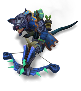 Medieval Twitch Sapphire chroma