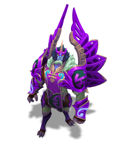 Mythmaker Galio Tanzanite chroma