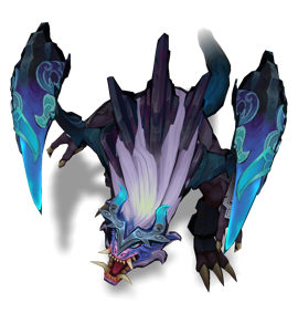 Shan Hai Scrolls Cho'Gath Aquamarine chroma
