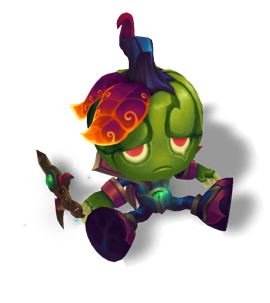 Pumpkin Prince Amumu Emerald chroma