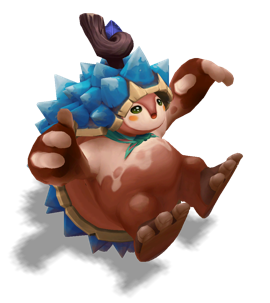Durian Defender Rammus Aquamarine chroma