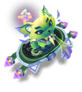 Cyber Cat Yuumi Emerald chroma