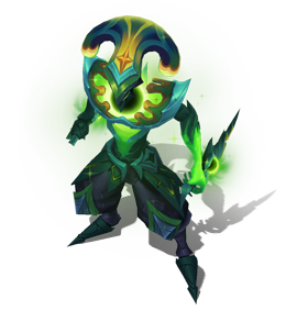 Dark Star Shaco Emerald chroma