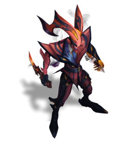 Crime City Nightmare Shaco Ruby chroma