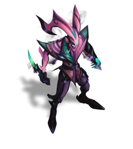 Crime City Nightmare Shaco Rose Quartz chroma