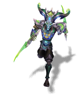 Winterblessed Shaco Emerald chroma