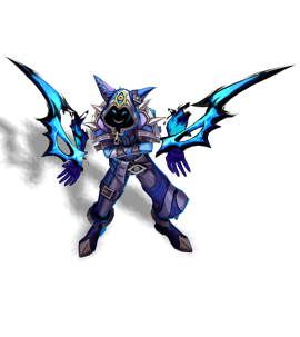 Soul Fighter Shaco Sapphire chroma
