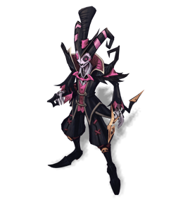Fright Night Shaco Rose Quartz chroma