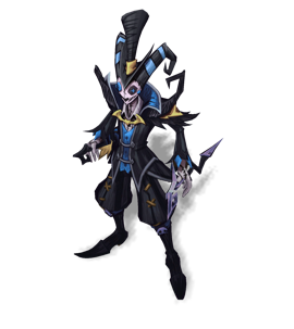 Fright Night Shaco Sapphire chroma