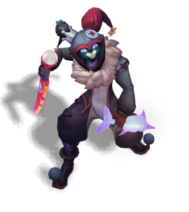 Cat-in-the-Box Shaco Obsidian chroma