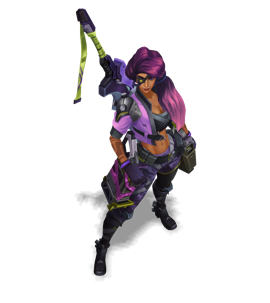 PsyOps Samira Amethyst chroma