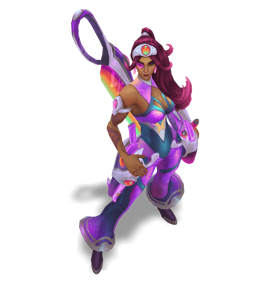 Space Groove Samira Amethyst chroma