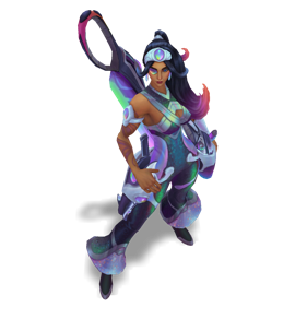 Space Groove Samira Rainbow chroma