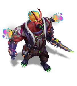 Street Demons Dr. Mundo Ruby chroma