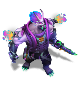 Street Demons Dr. Mundo Tanzanite chroma