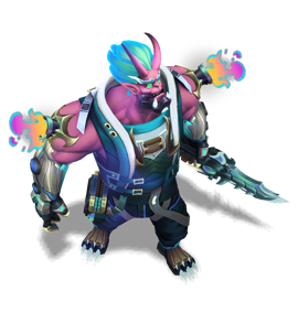 Street Demons Dr. Mundo Turquoise chroma
