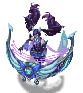 Star Guardian Sona Tanzanite chroma