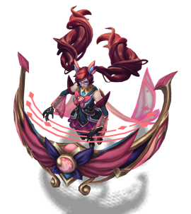 Star Guardian Sona Obsidian chroma
