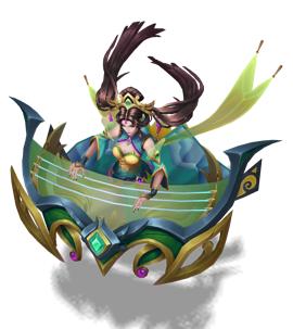 Immortal Journey Sona Emerald chroma
