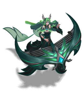 Victorious Sona Emerald chroma