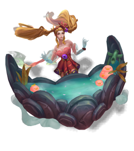 Spirit Blossom Springs Sona Ruby chroma