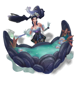 Spirit Blossom Springs Sona Obsidian chroma