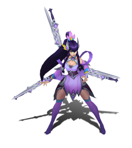 Divine Sword Irelia Amethyst chroma