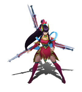 Divine Sword Irelia Ruby chroma