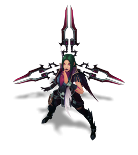 High Noon Irelia Obsidian chroma