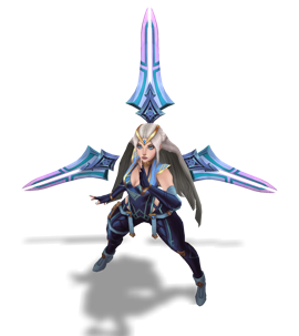 Sentinel Irelia Sapphire chroma