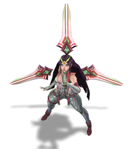 Sentinel Irelia Pearl chroma