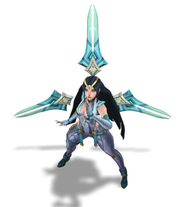Sentinel Irelia Turquoise chroma