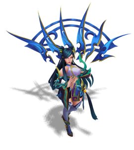 Mythmaker Irelia Sapphire chroma