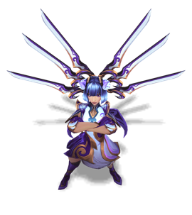Porcelain Irelia Tanzanite chroma