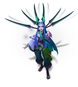 Spirit Blossom Irelia Turquoise chroma