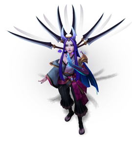 Spirit Blossom Irelia Obsidian chroma