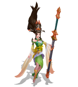 Sacred Sword Janna Peridot chroma