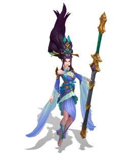 Sacred Sword Janna Aquamarine chroma