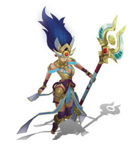 Guardian of the Sands Janna Sapphire chroma