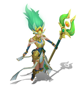 Guardian of the Sands Janna Peridot chroma